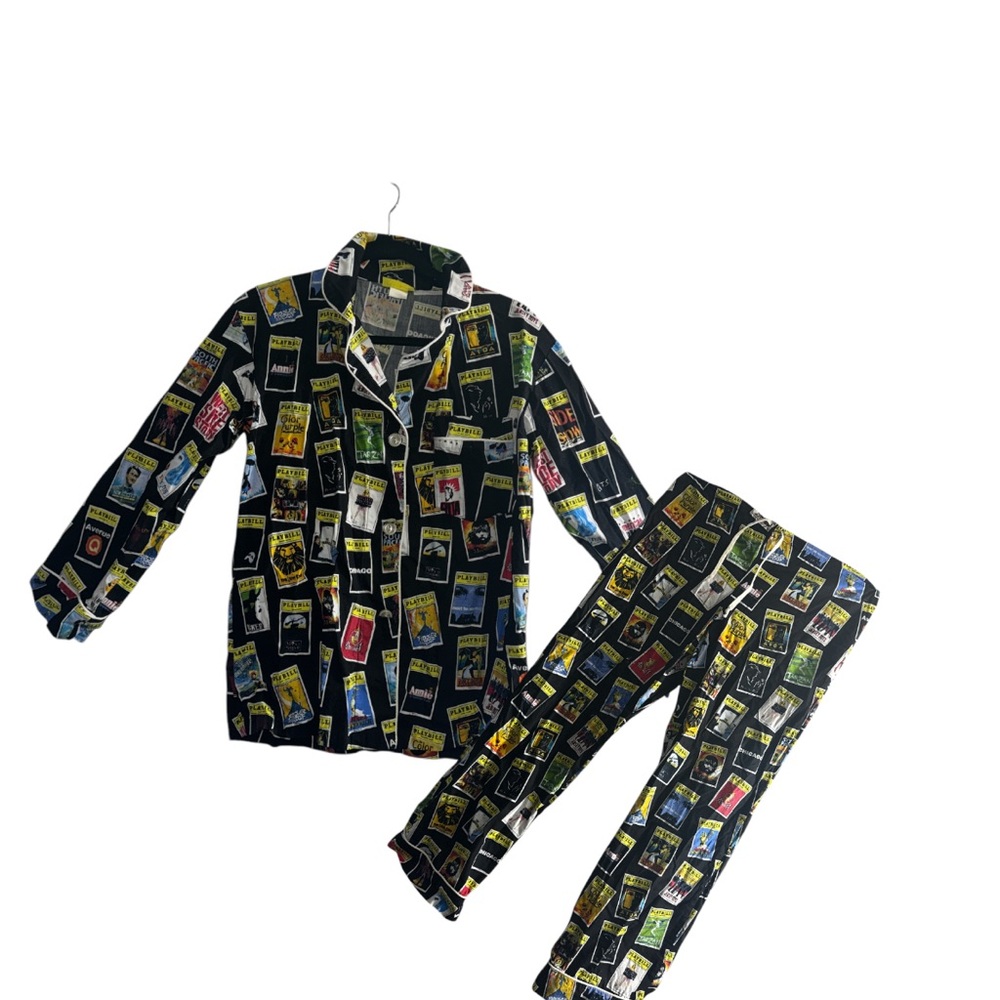 Women’s Black Printed Pajama Set - Stylish Sleepwear